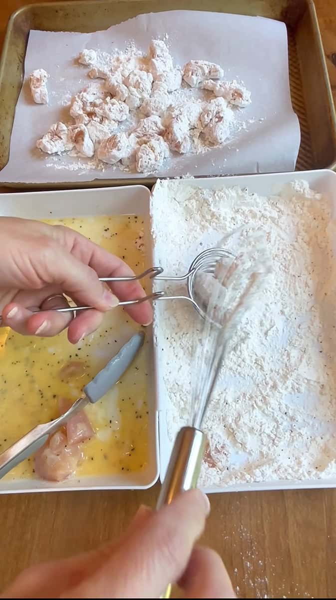 Sweet and Sour Chicken Step 1