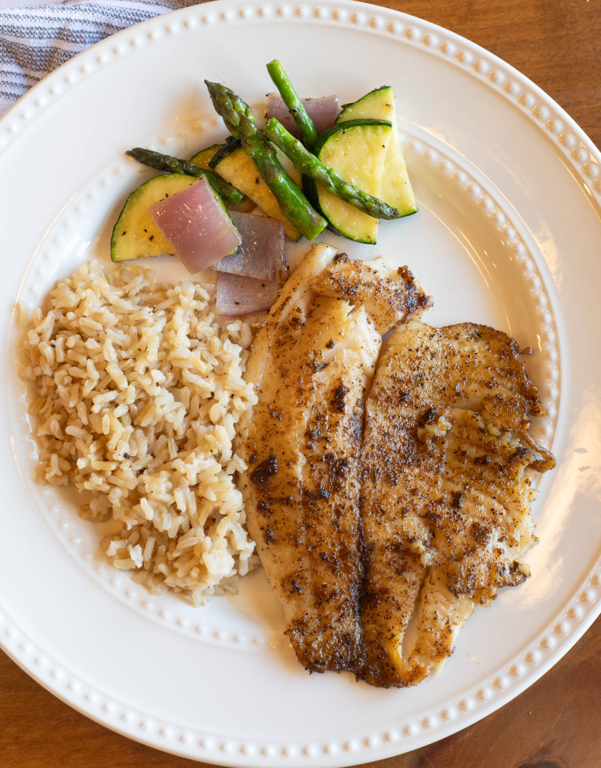 Healthy Blackened Tilapia