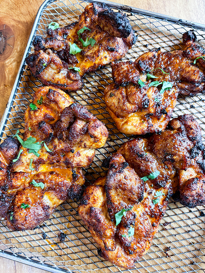 Honey Lime Chicken Thighs -AirFryer Recipe