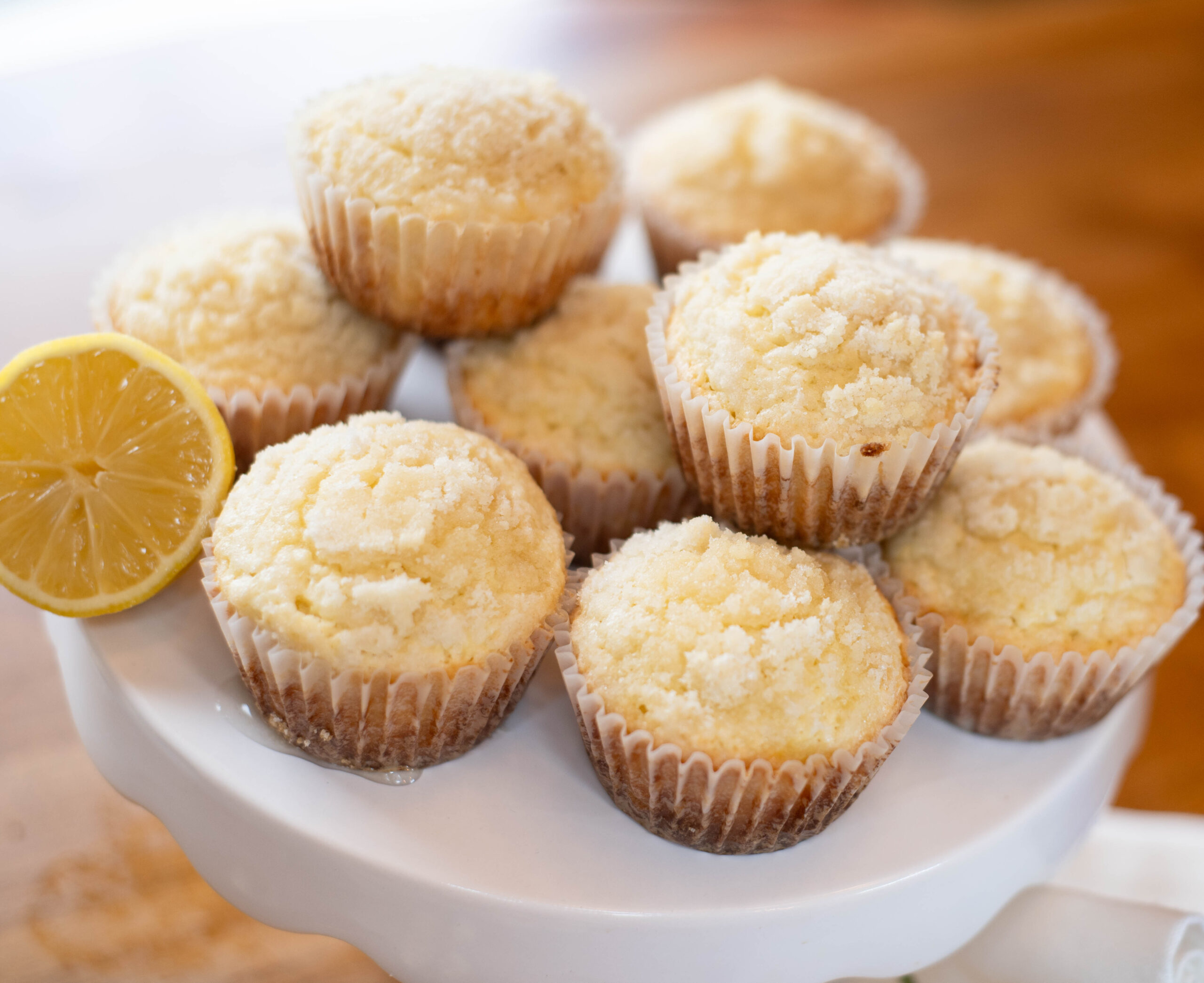 Lemon Crumb Muffins