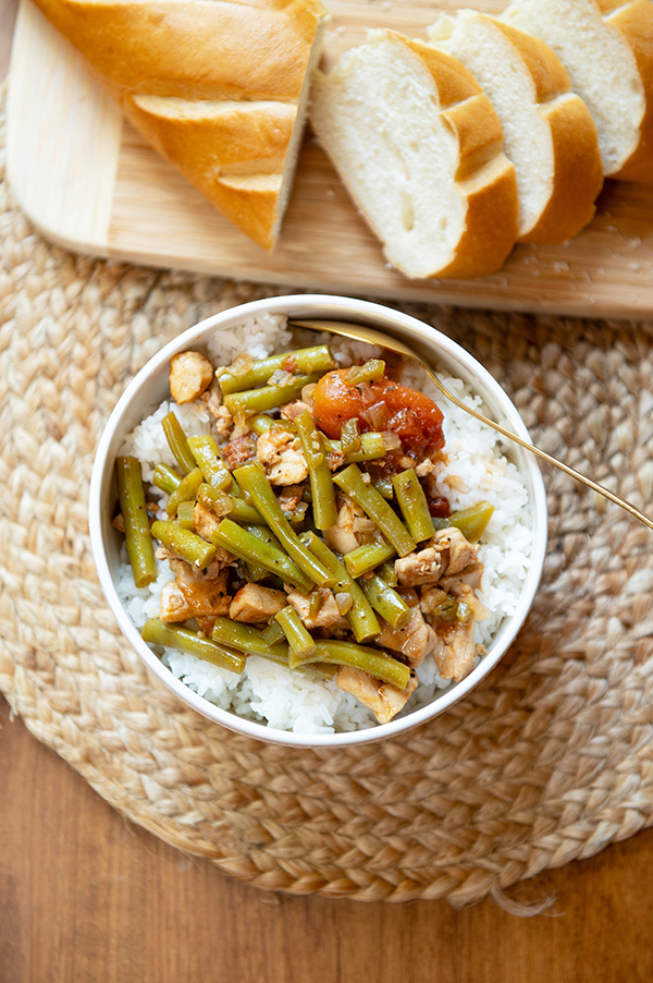 Lightened Up Creole Chicken Stew