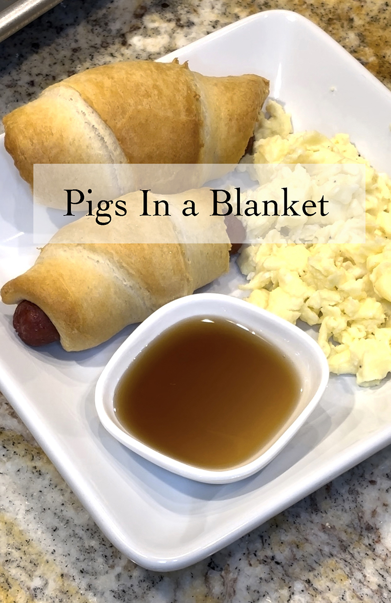 Semi Homemade Pigs In a Blanket