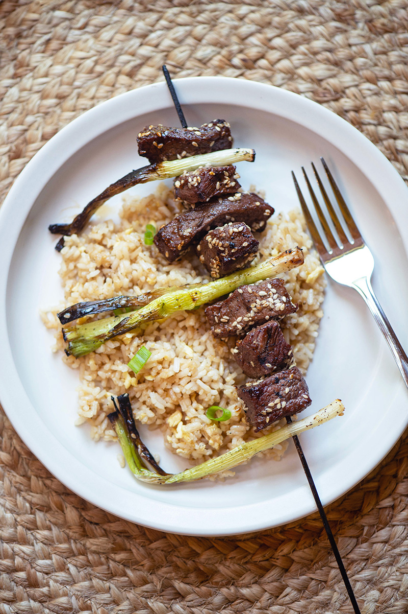 Sesame Steak Kabobs