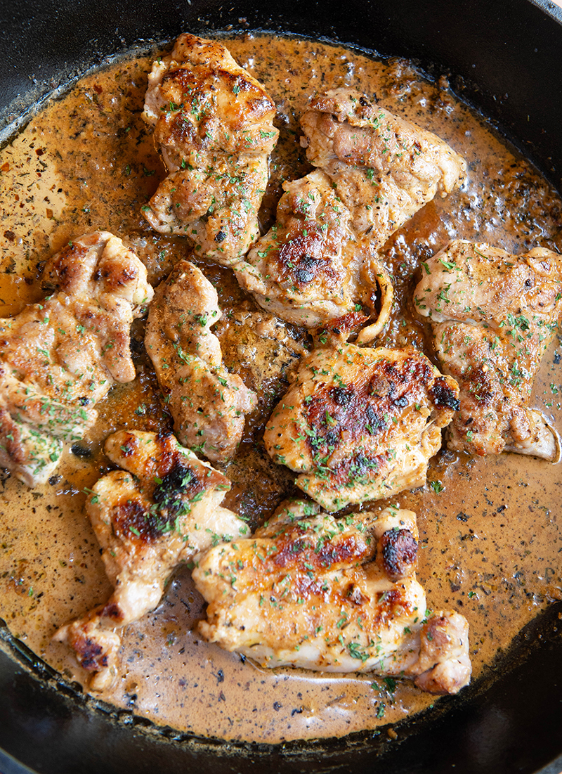 Thyme Chicken Thighs