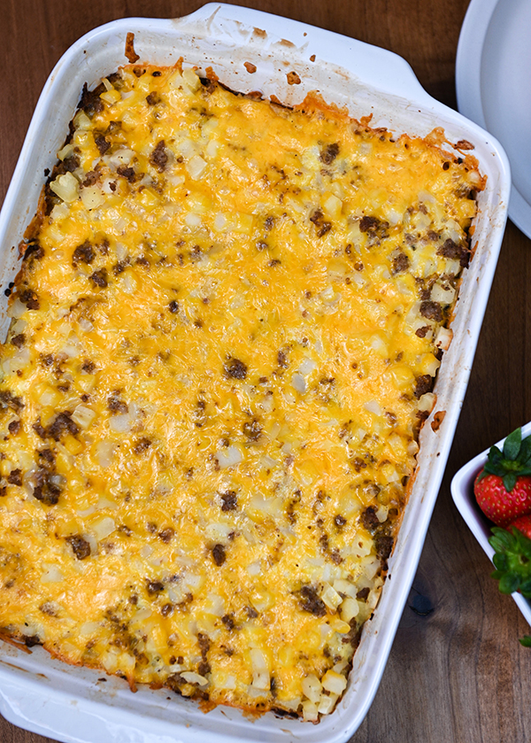 Potato, Sausage and Egg Casserole