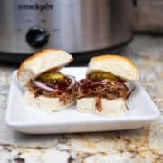 Dr Pepper Pulled Pork crockpot