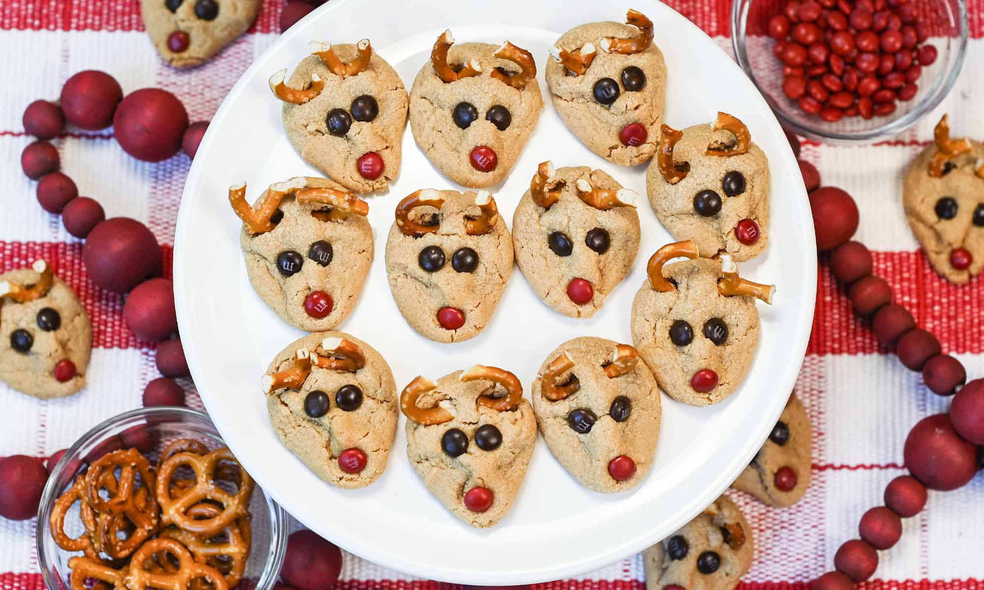 Peanut Butter Reindeer Cookies Round Up 2