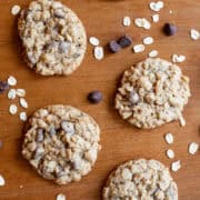 Homestyle Oatmeal Chocolate Chip Cookies