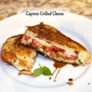caprese grilled cheese