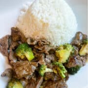 quick and easy beef and broccoli