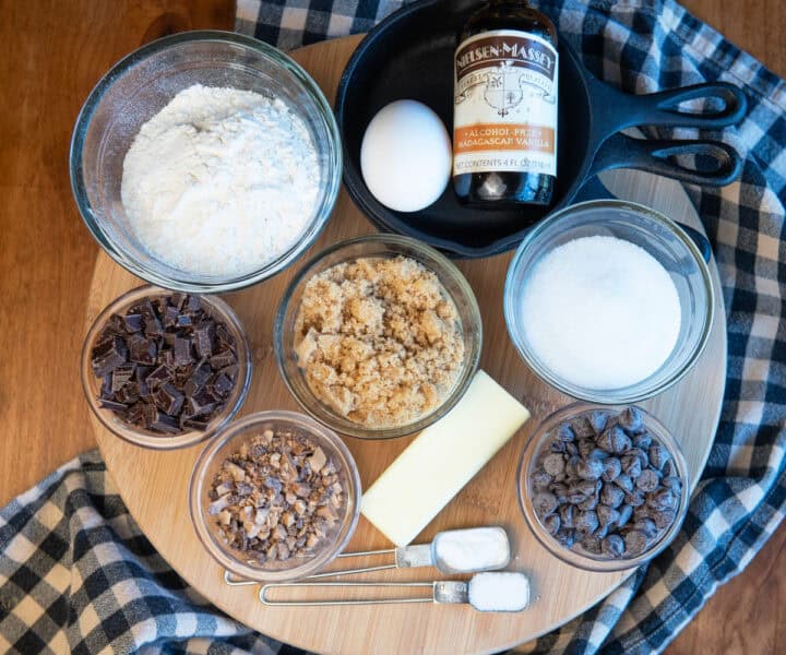 Individual Chocolate Chip Skillet Cookies - Learned it from My Mom