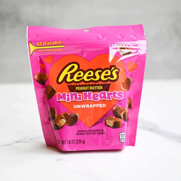 Peanut Butter Reese's Hearts Cookies - Learned it from My Mom